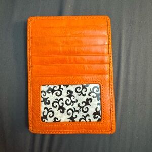 HOBO leather card holder wallet